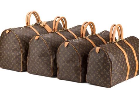 louis vuitton keepall size comparison.